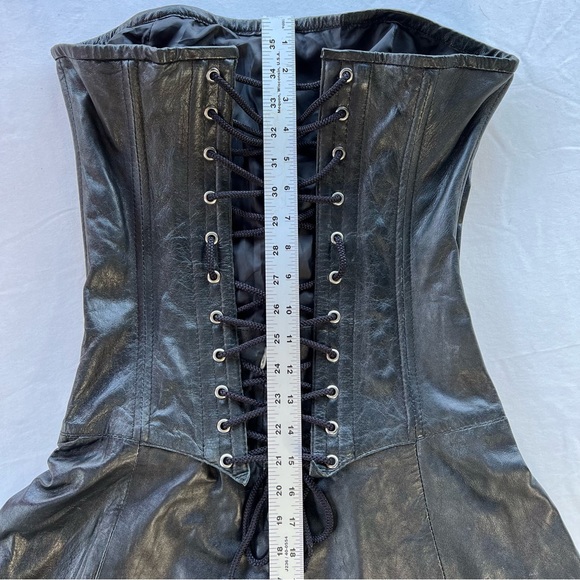 GENUINE LEATHER CORSET MAXI - Picture 13 of 13